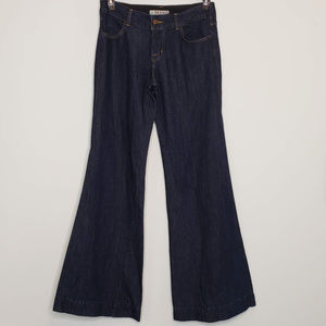 J Brand Kat wide leg flare jeans, 33 inseam